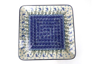 583 Bunzlau Vierkante Serveerschaal 28x28cm 1675X Serveerschalen